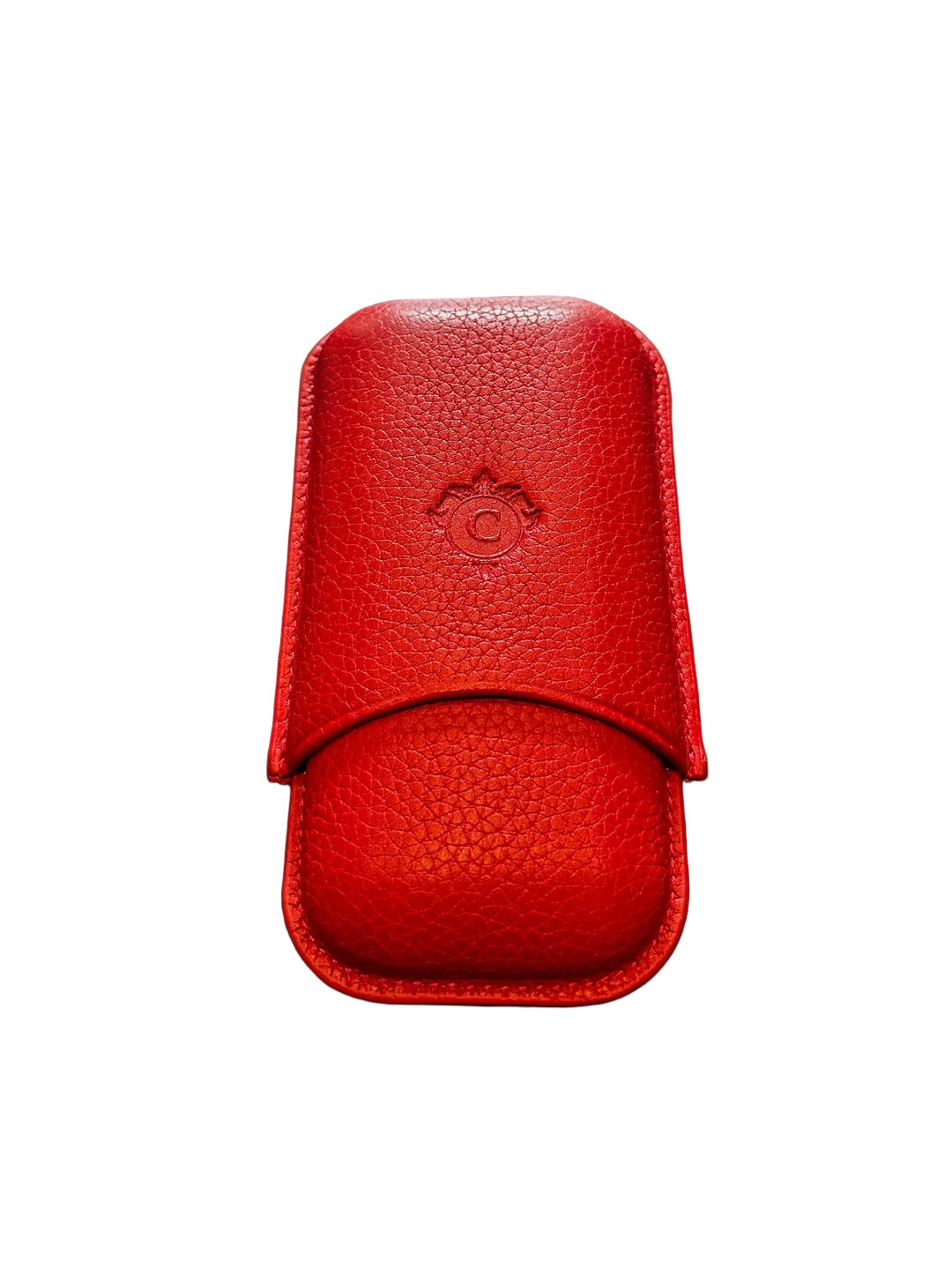Cartujano Leather Pocket 2 Cigar Case  Red