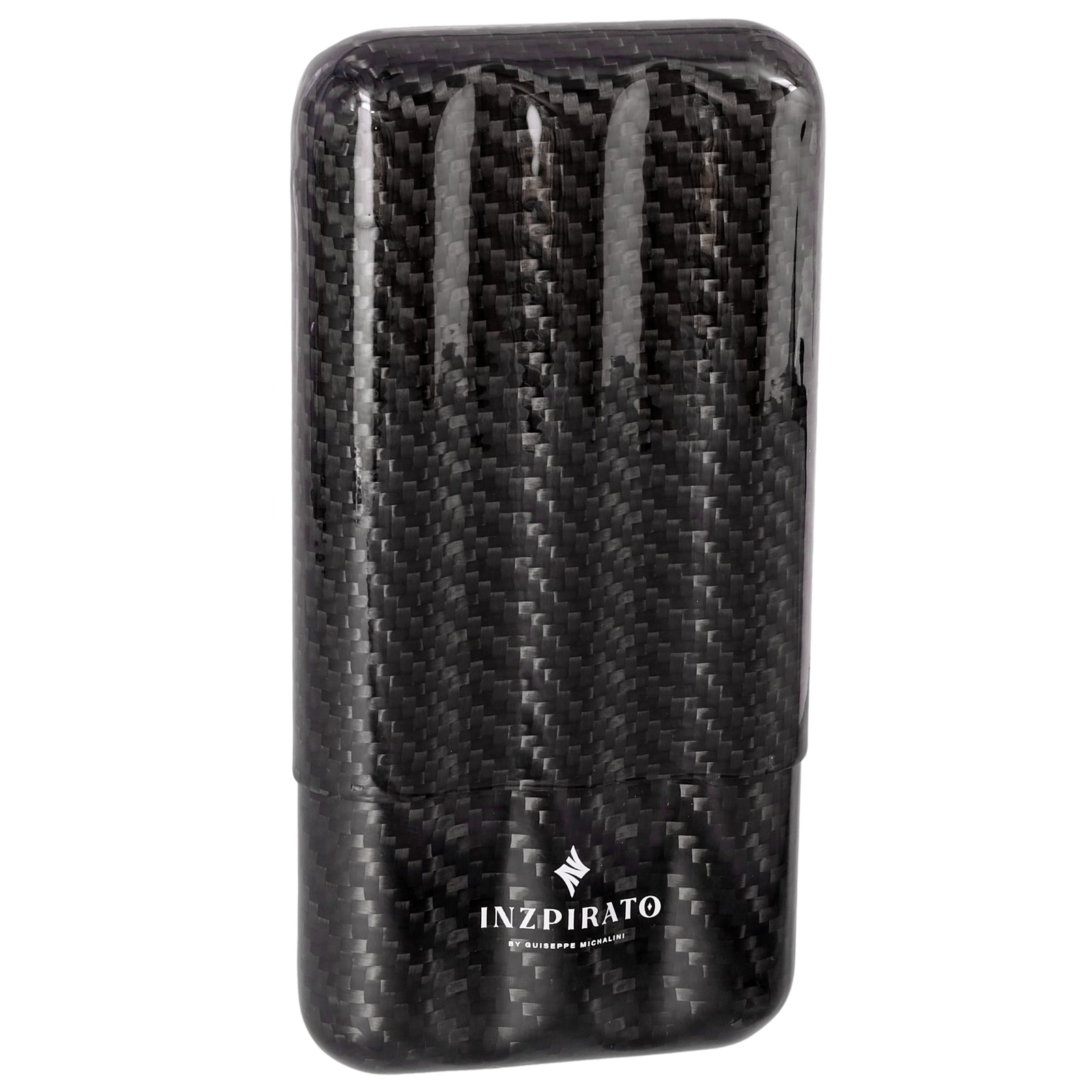 Inzpirato Carbon Fiber Cigar Case Black