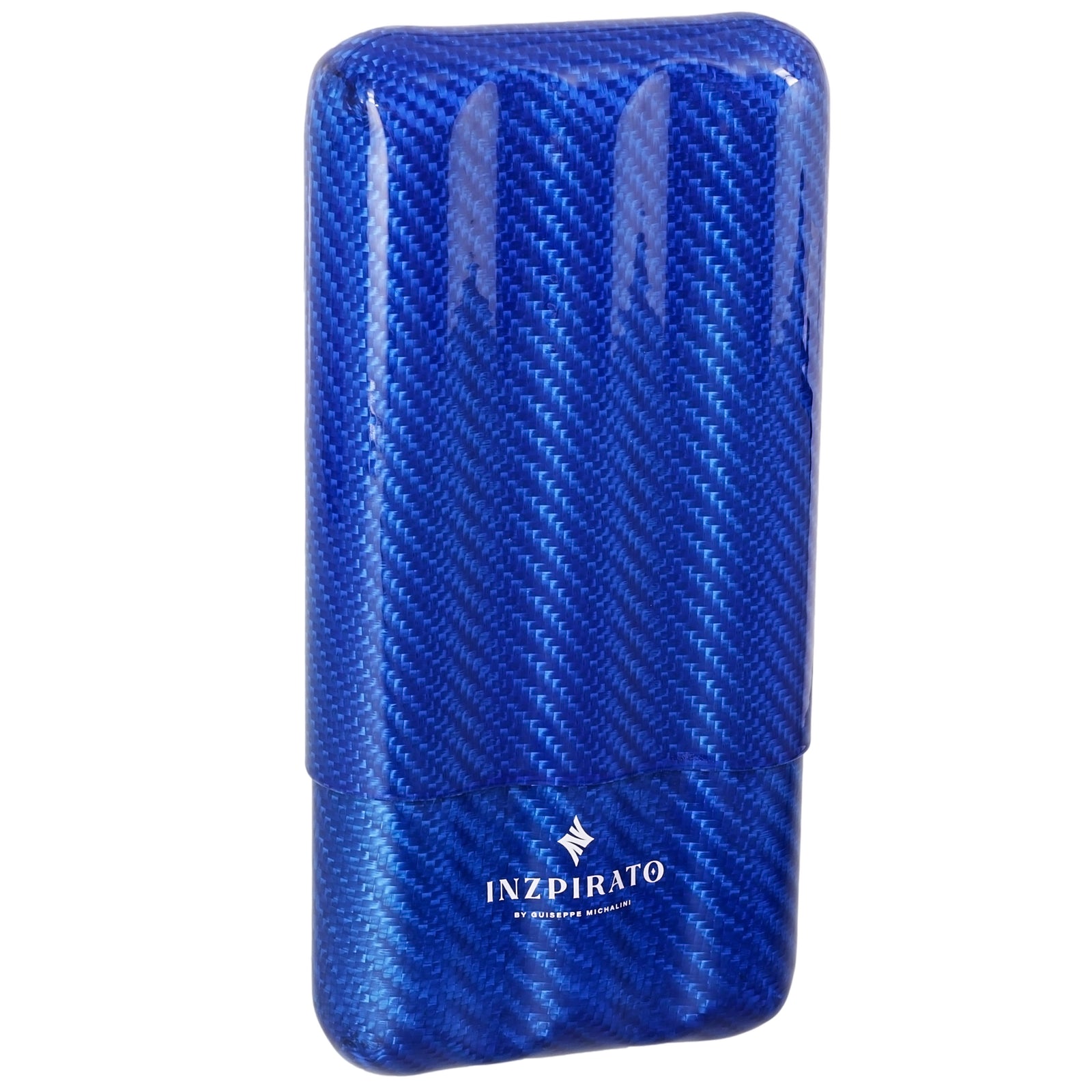 Inzpirato Carbon Fiber Cigar Case Blue