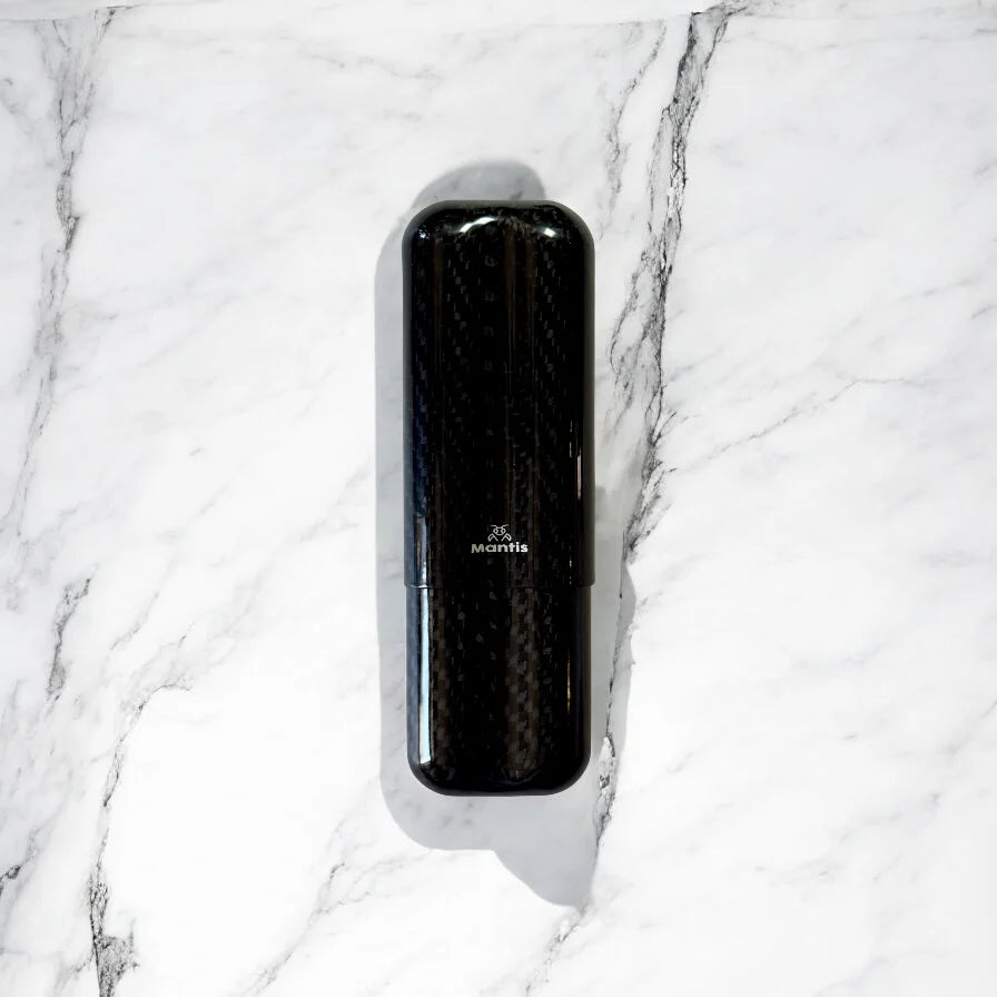 Mantis TrueCarbon 3K Cigar Case Glossy 2 Finger