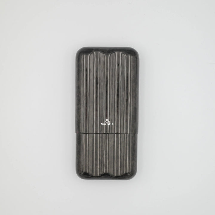 Mantis TrueCarbon Forged Gloss Cigar Case 3 Finger