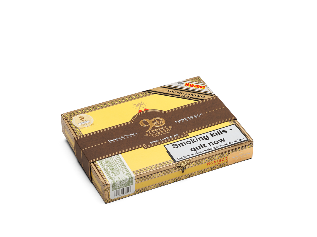 Montecristo 520 Limited Edition 2012 House Reserve Aged &amp; Rare Montecristo 90th Anniversary Special Release