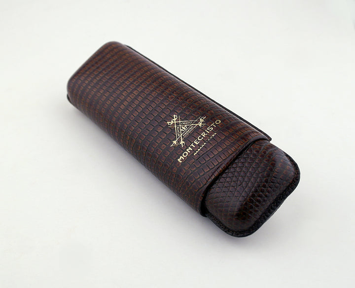 Montecristo Leather Cigar Case - 2 Cigars