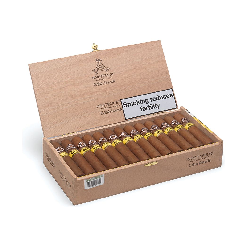 Montecristo Wide Edmundo box of 25