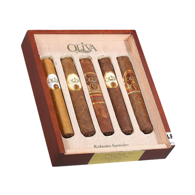 Oliva Sample Box Robusto International Variety Box of 5