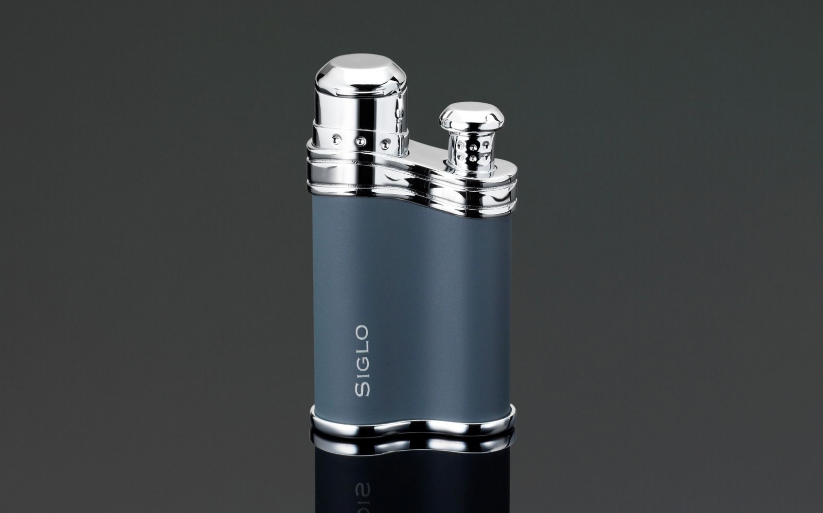 PCC Siglo Dark Grey Bean-shaped Cigar Lighter