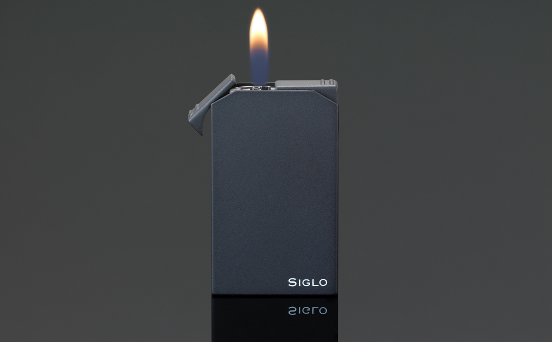 PCC Siglo Lighter &amp; Cutter Set Matt Black