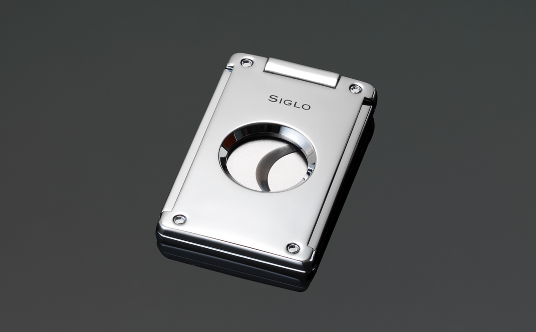 PCC Siglo Lighter &amp; Cutter Set Shiny Chrome