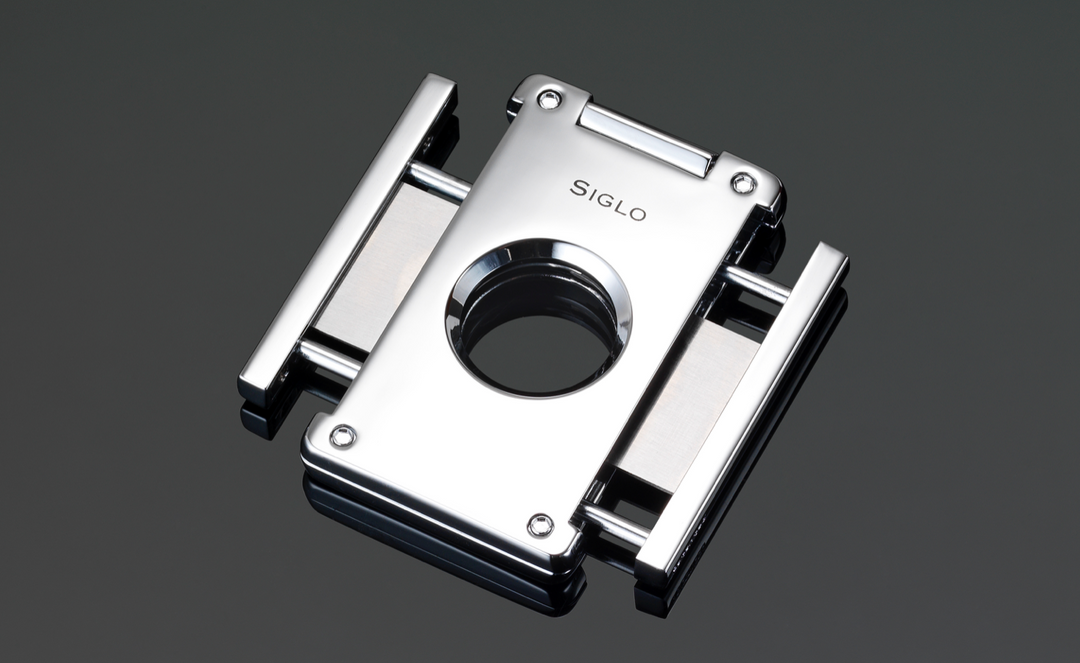 PCC Siglo Lighter &amp; Cutter Set Shiny Chrome
