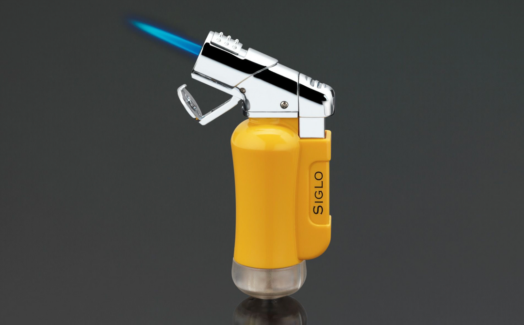 PCC Siglo Mini Torch Cigar Lighter Yellow