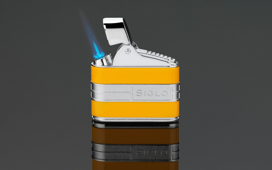 PCC Siglo Retro II Cigar Lighter Cohiba Yellow