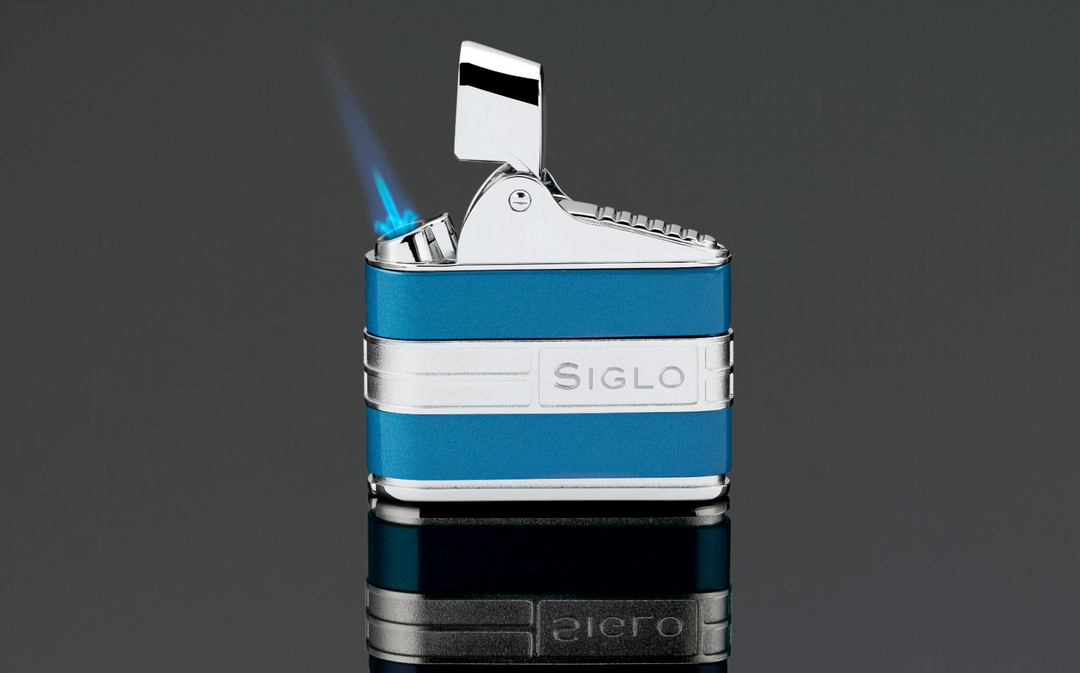 PCC Siglo Retro II Cigar Lighter Light Blue
