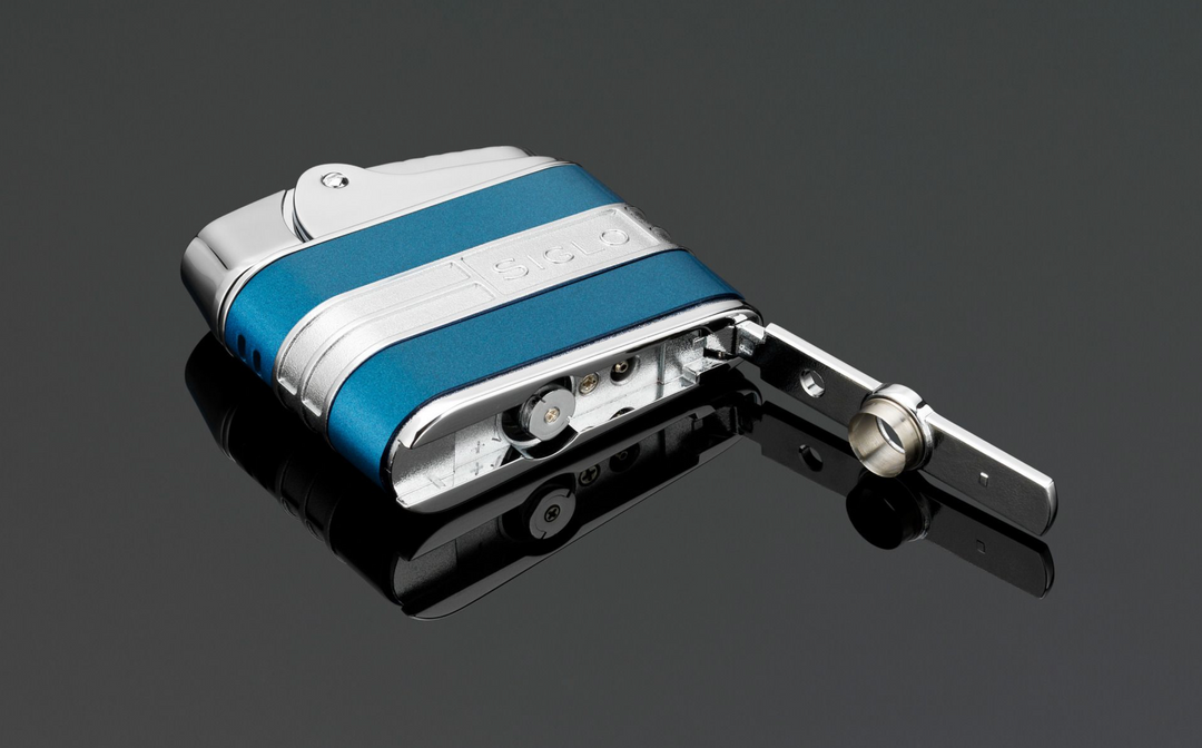 PCC Siglo Retro II Cigar Lighter Light Blue