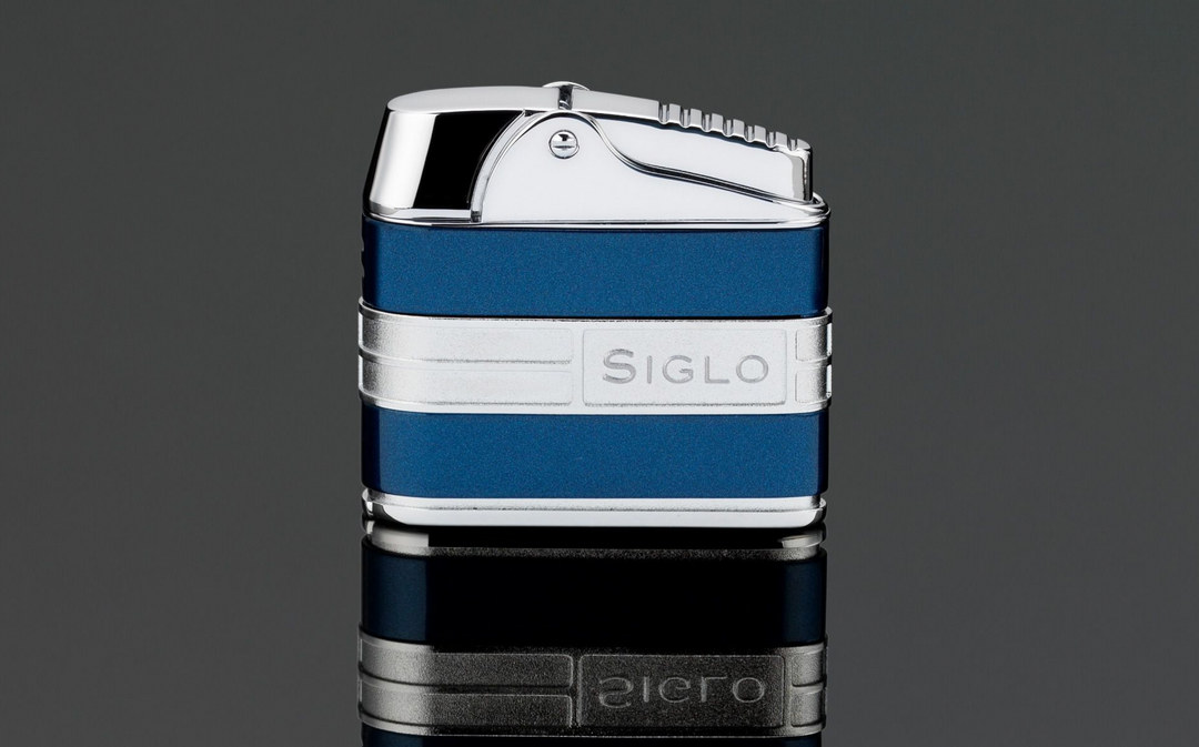 PCC Siglo Retro II Cigar Lighter Navy Blue