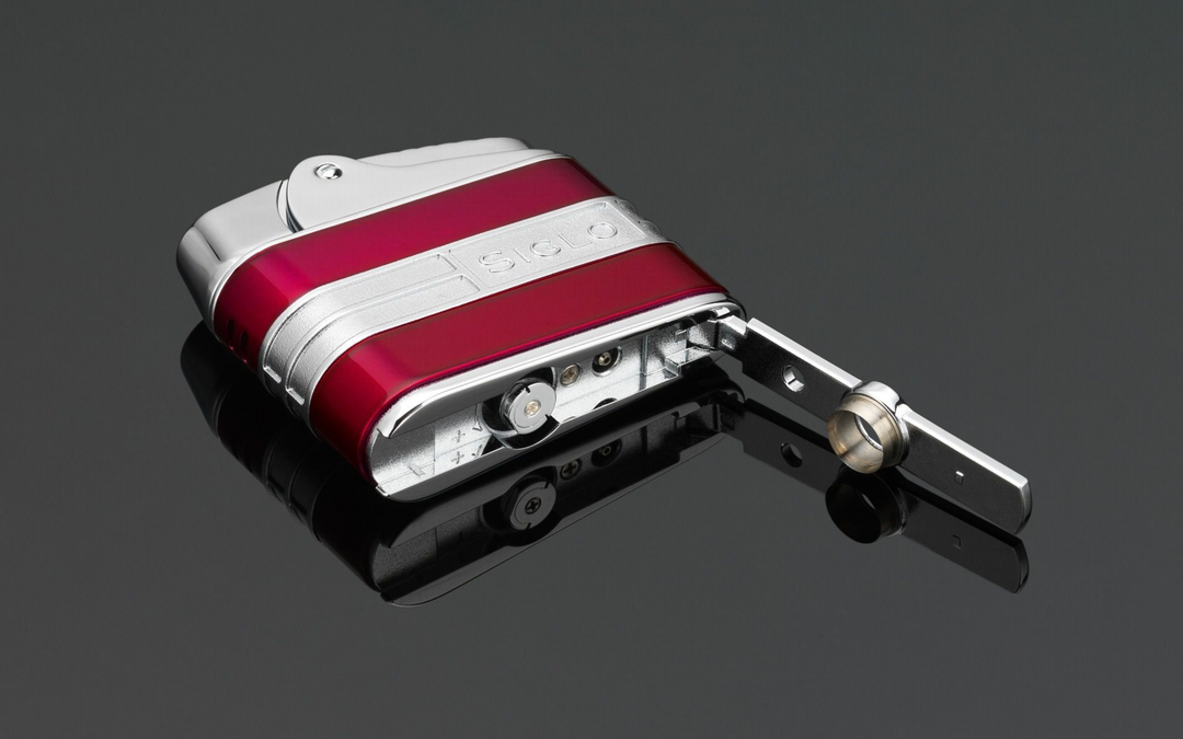 PCC Siglo Retro II Cigar Lighter Red