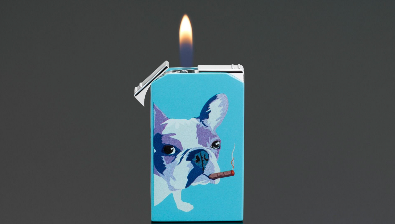 PCC Siglo Twin Flames Lighter Dog