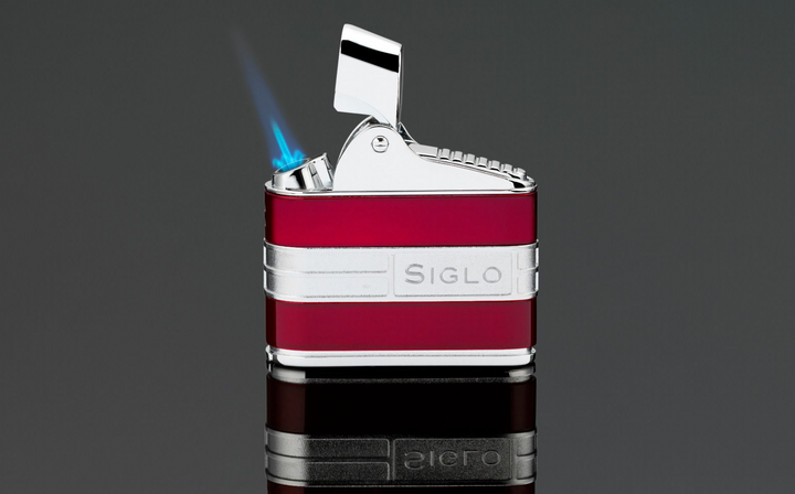 PCC Siglo Retro Table Lighter Red