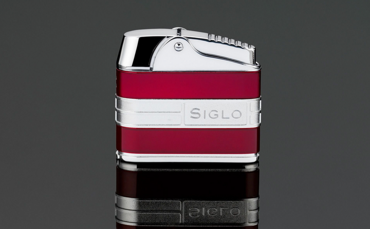 PCC Siglo Retro Table Lighter Red