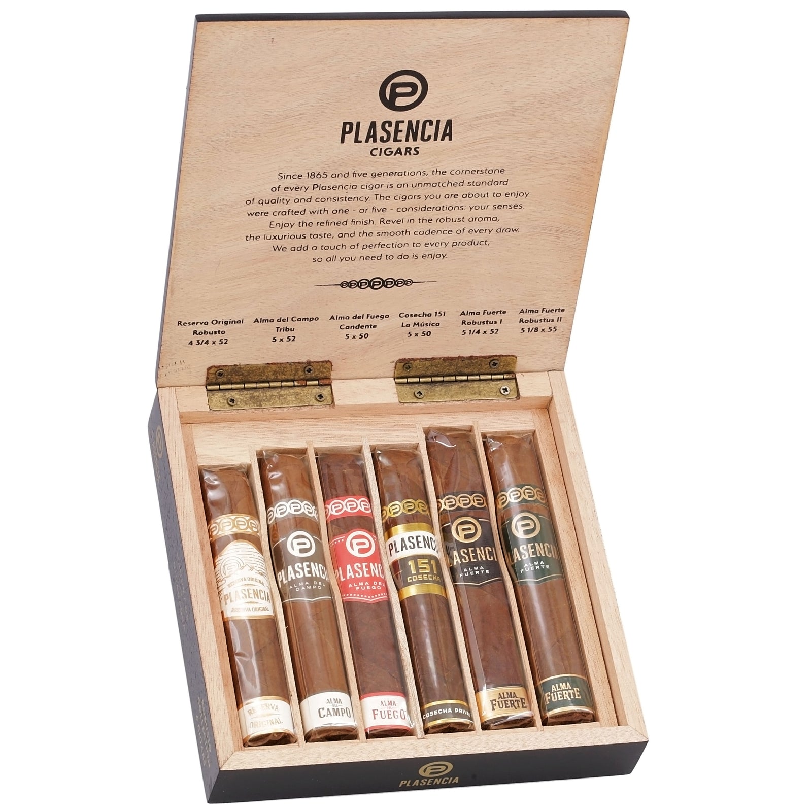 Plasencia Robusto Cigar Sampler Gift Box