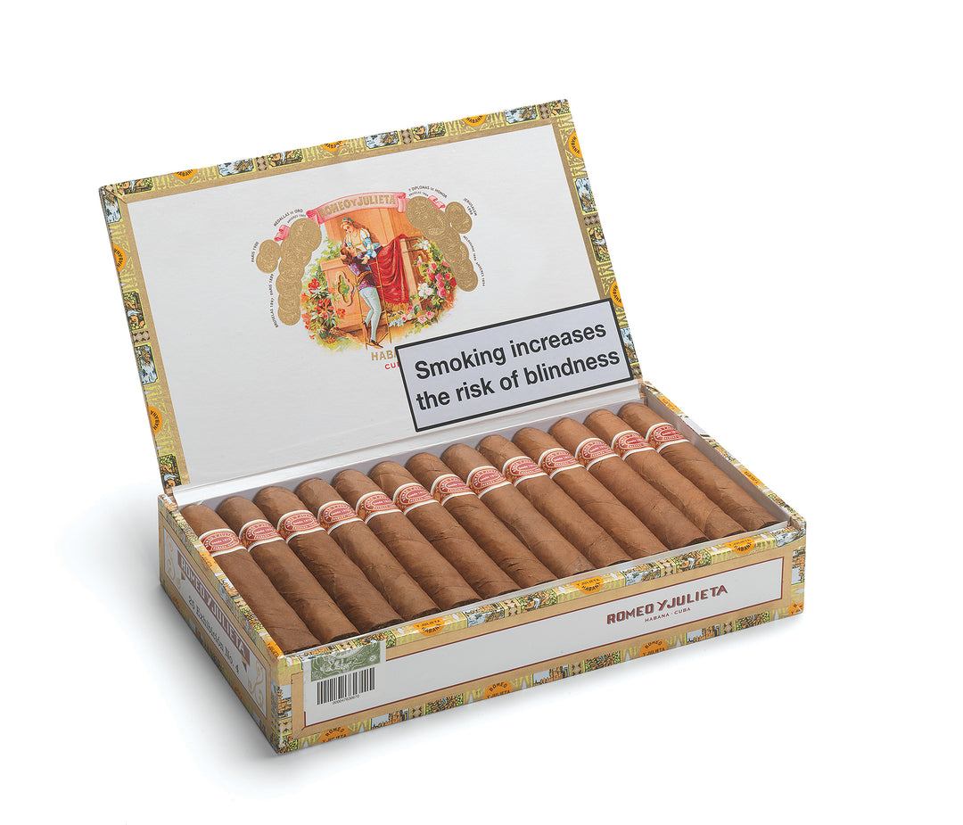 Romeo y Julieta Exhibition No.4 box of 25