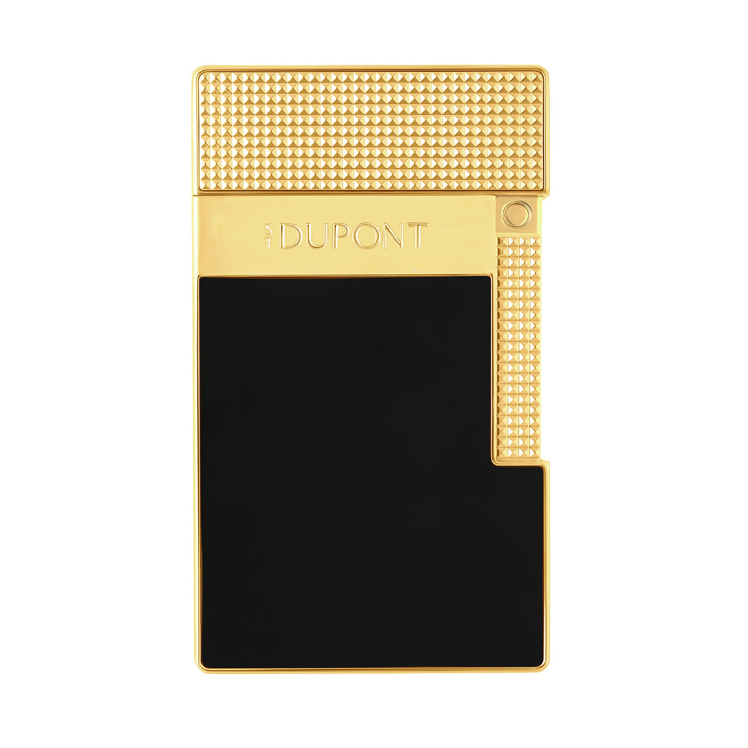 S.T. Dupont Cigar Table Lighter Lacquered Black/Golden