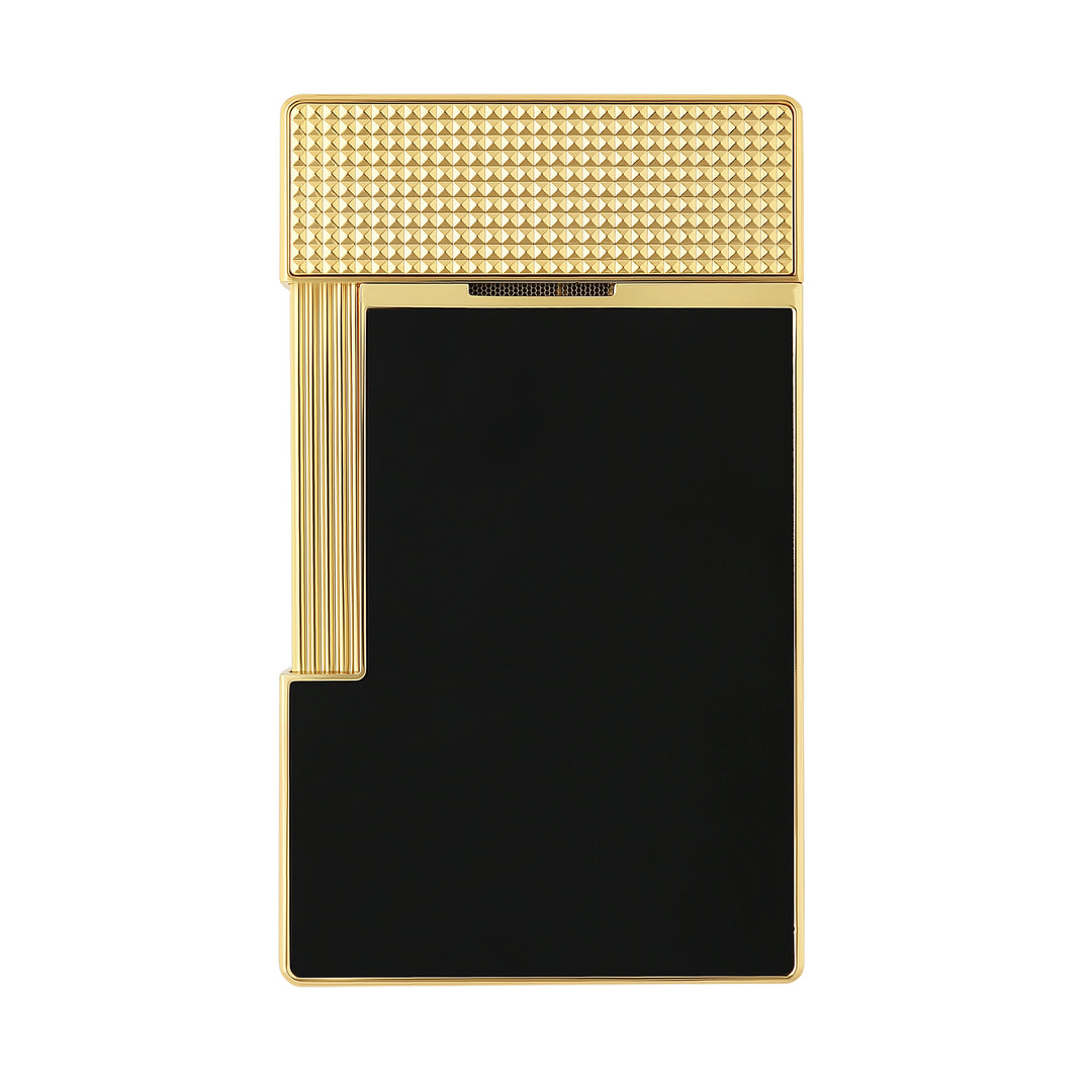 S.T. Dupont Cigar Table Lighter Lacquered Black/Golden
