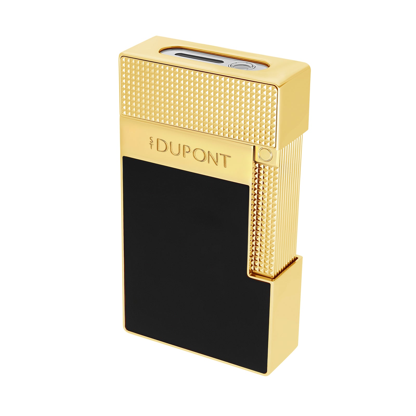 S.T. Dupont Cigar Table Lighter Lacquered Black/Golden