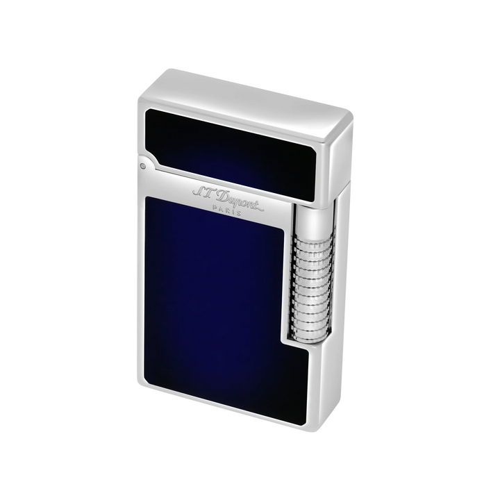 S.T. Dupont Le Grand Dupont Blue Lacquer And Palladium Cigar Lighter