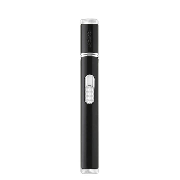 S.T. Dupont Lighter Torch Chrome
S.T. Dupont Torch Lighter Chrome with Guilloché Finish and Adjustable Flame