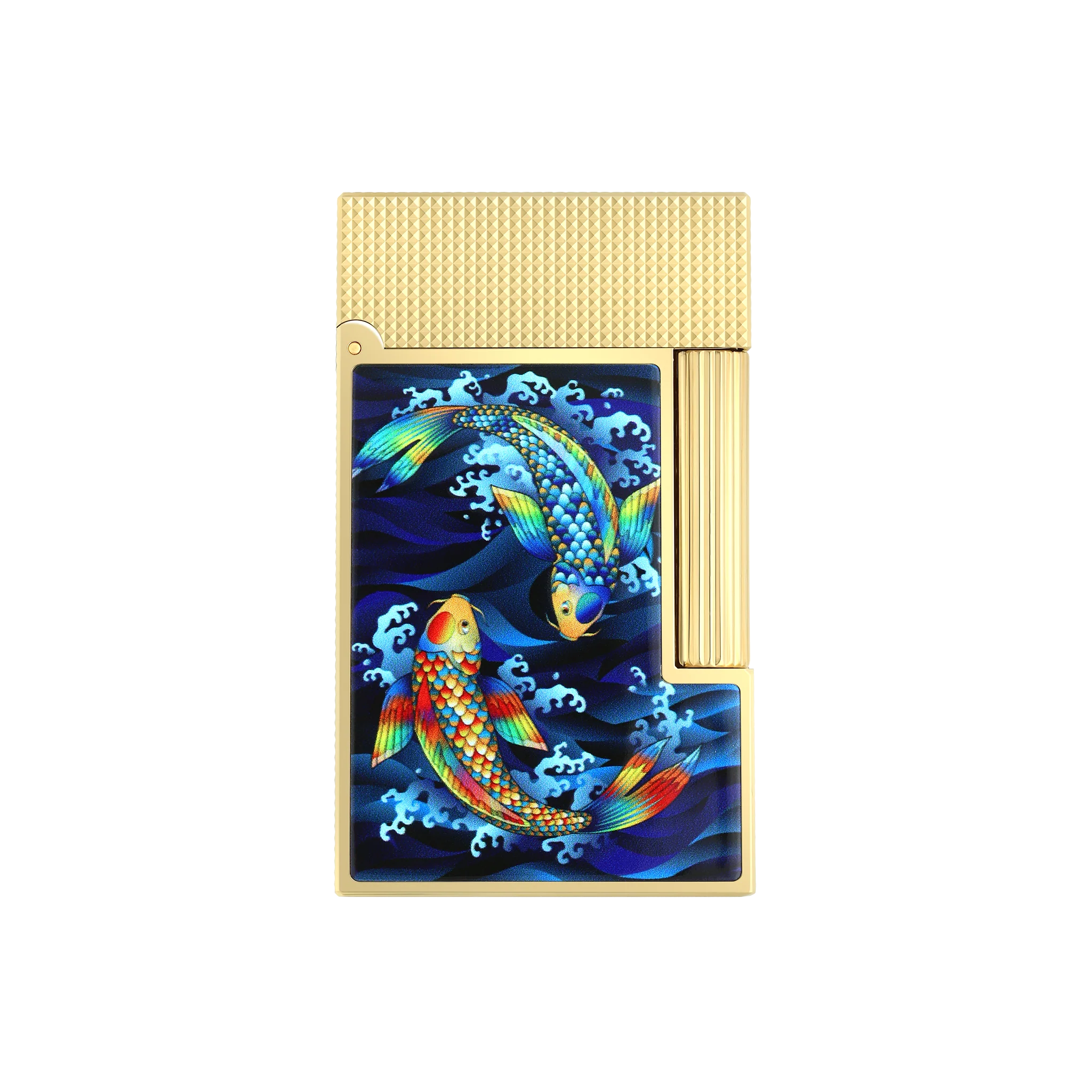 S.T. Dupont Ligne 2 Lighter Koi Fish Gold – No6Cavendish