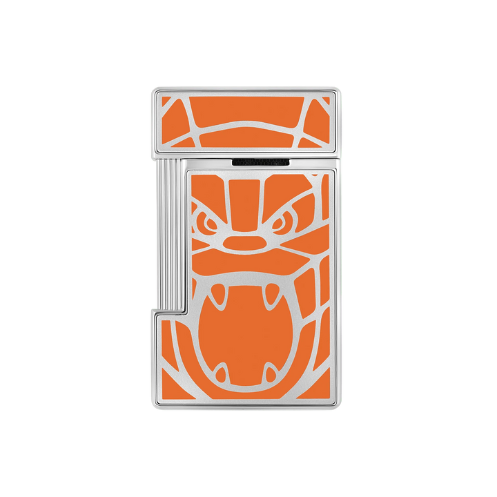 S.T. Dupont Orlinksi Orange Slimmy Lacquered Cigar Lighter Limited Edition