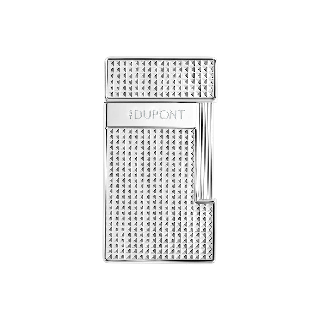 S.T. Dupont Slimmy Diamond Head Chrome Cigar Lighter