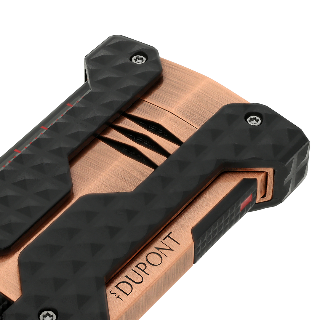 S.T. Dupont Windproof Cigar Lighter Copper