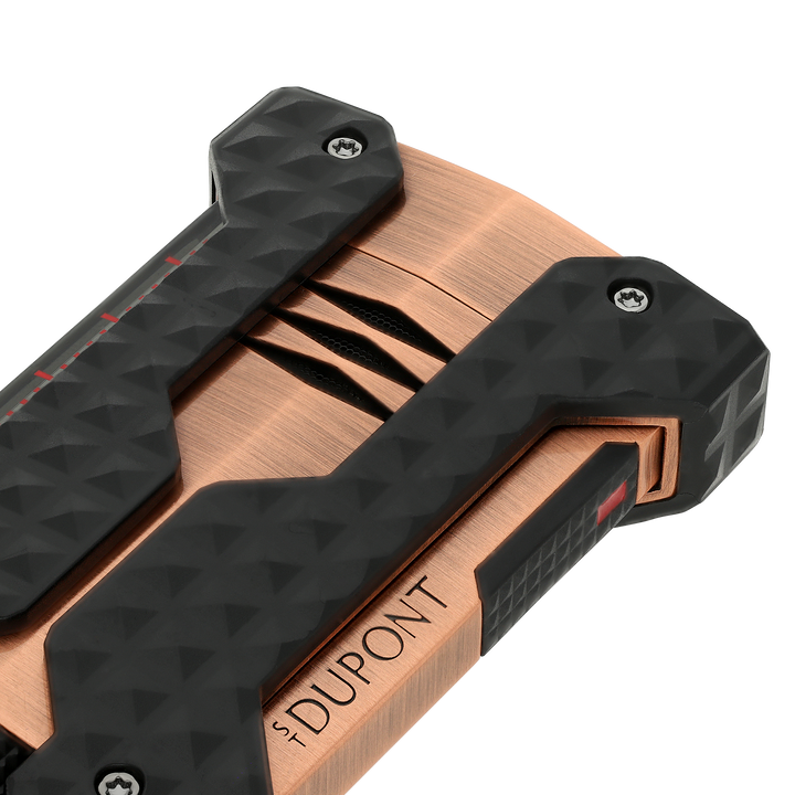 S.T. Dupont Windproof Cigar Lighter Copper