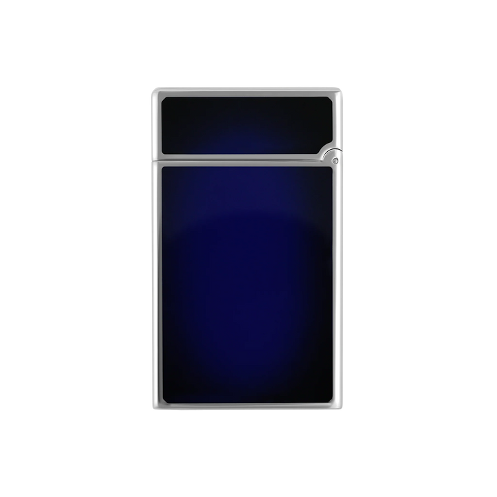 S.T. Dupont Le Grand Dupont Blue Lacquer And Palladium Cigar Lighter