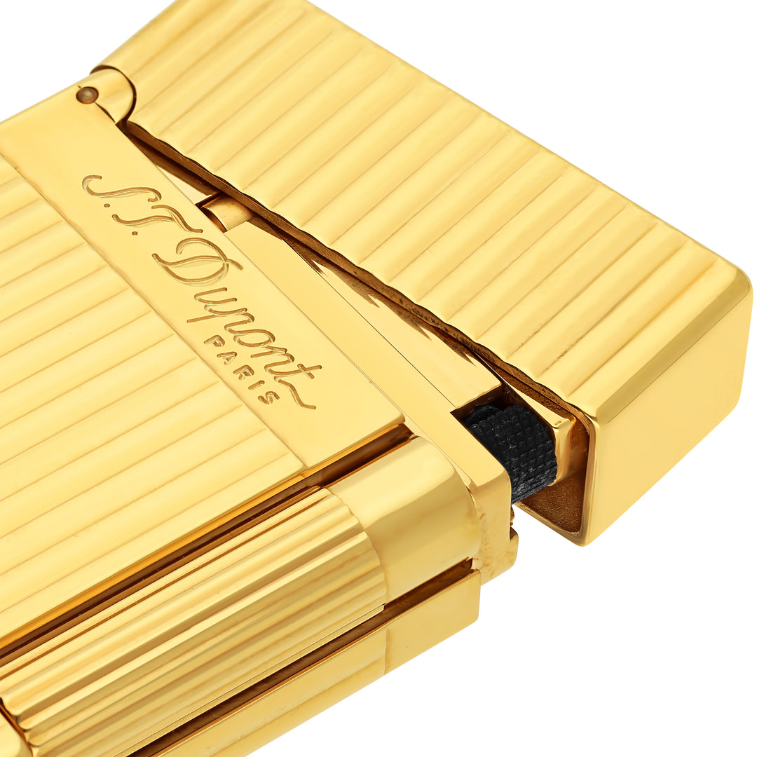 S.T. Dupont Ligne 2 Lighter with Yellow Gold Finish no6cavendish.jpg