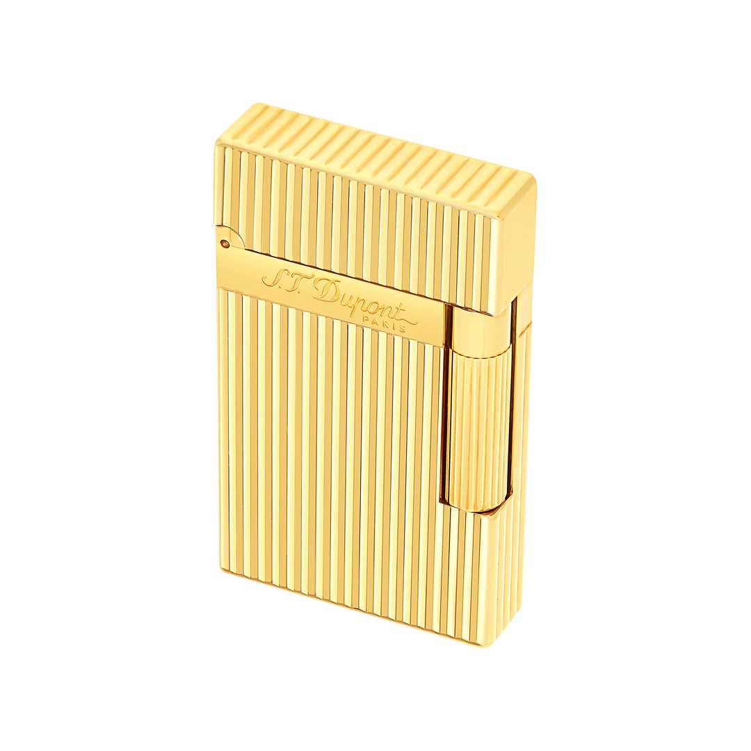 S.T. Dupont Ligne 2 Lighter with Yellow Gold Finish no6cavendish.jpg