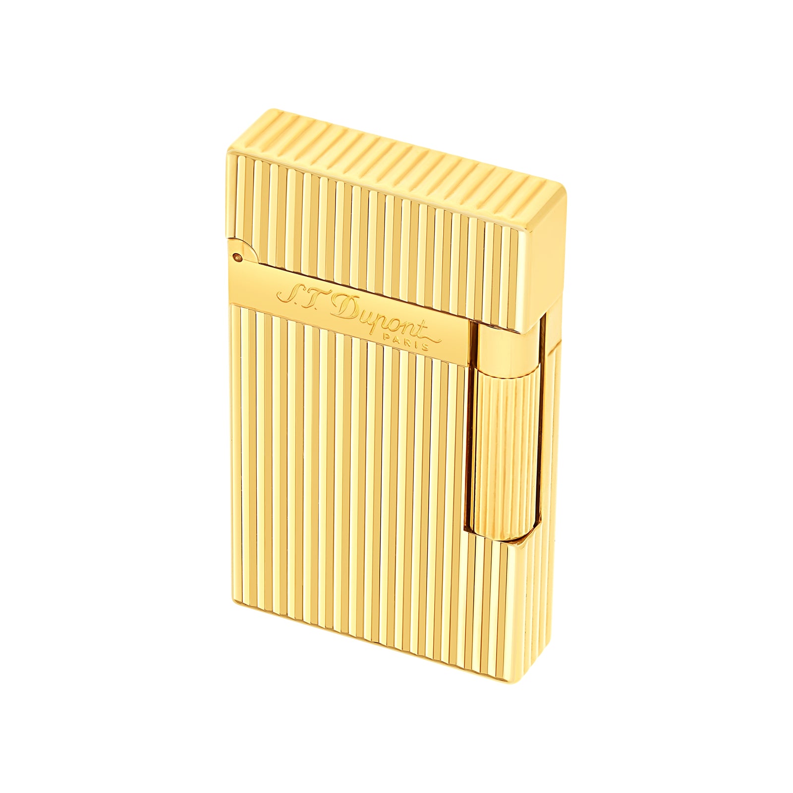 S.T. Dupont Ligne 2 Lighter with Yellow Gold Finish no6cavendish.jpg