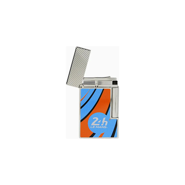 S.T Dupont 24h Du Mans Blue/Palladium Ligne 2 Cigar Lighter
