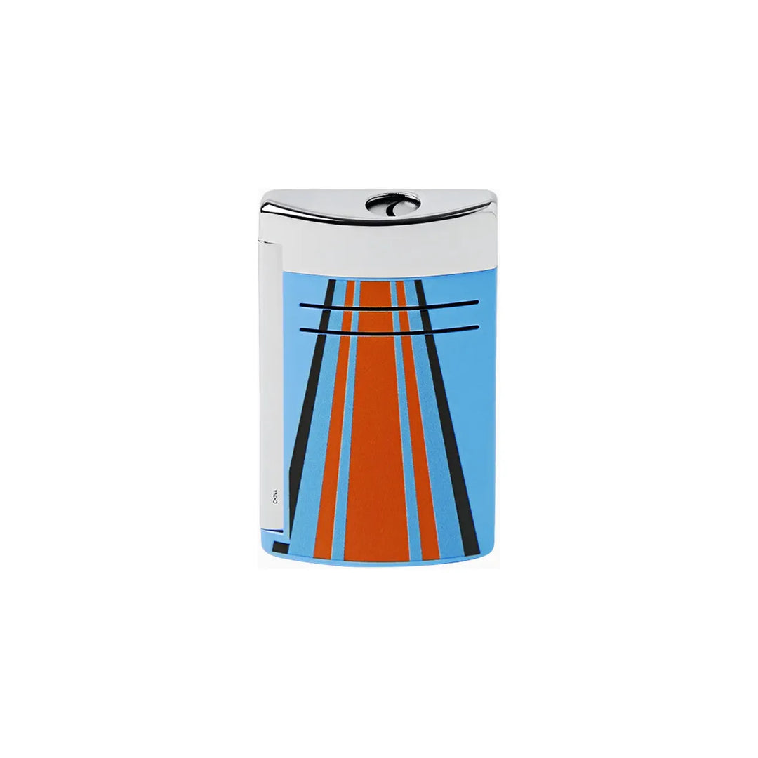 S.T Dupont 24h Du Mans Maxijet Blue / Chrome Cigar Lighter