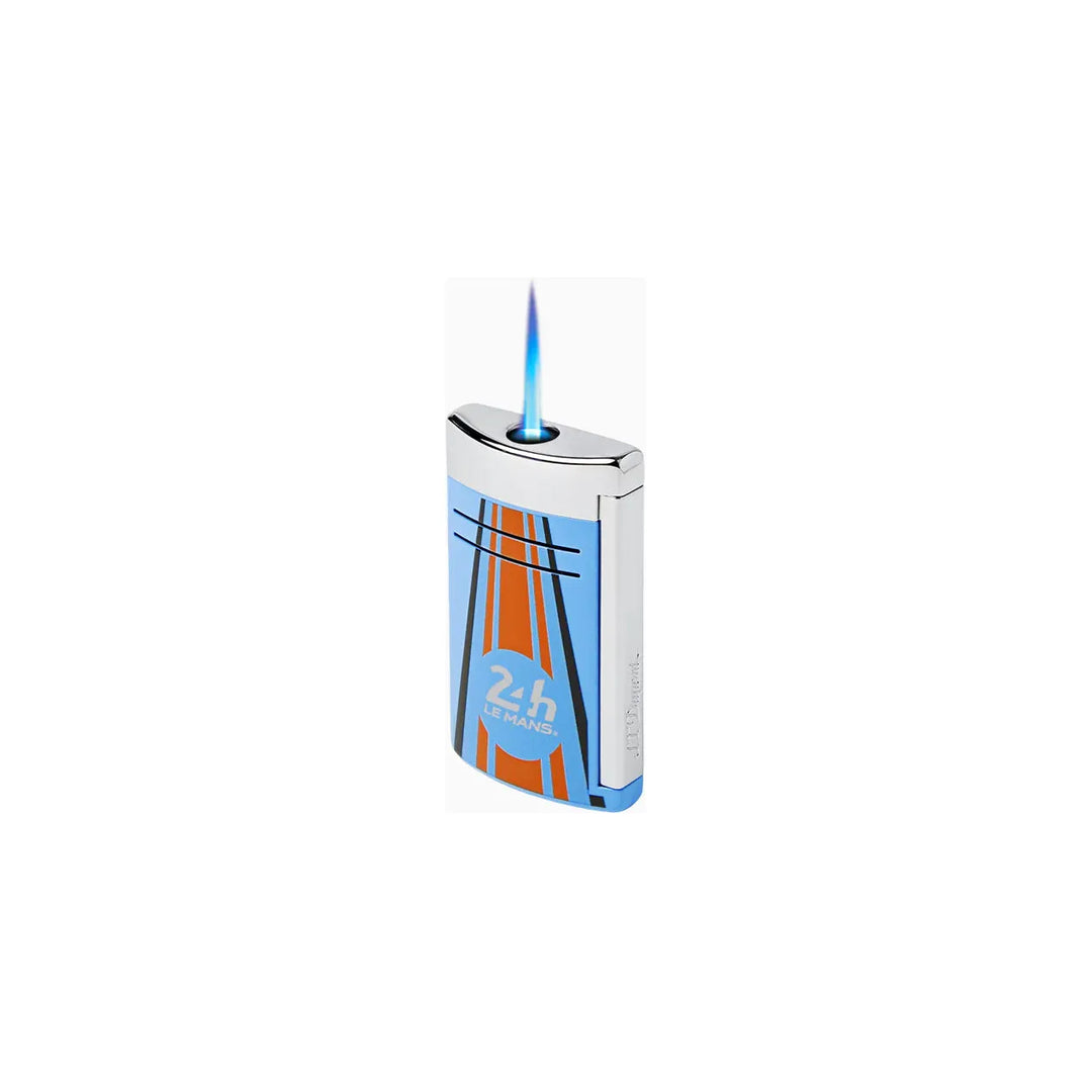 S.T Dupont 24h Du Mans Maxijet Blue / Chrome Cigar Lighter