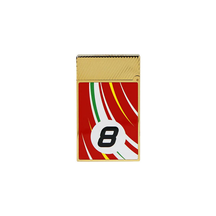 S.T Dupont 24h Du Mans Red/Gold Ligne 2 Cigar Lighter