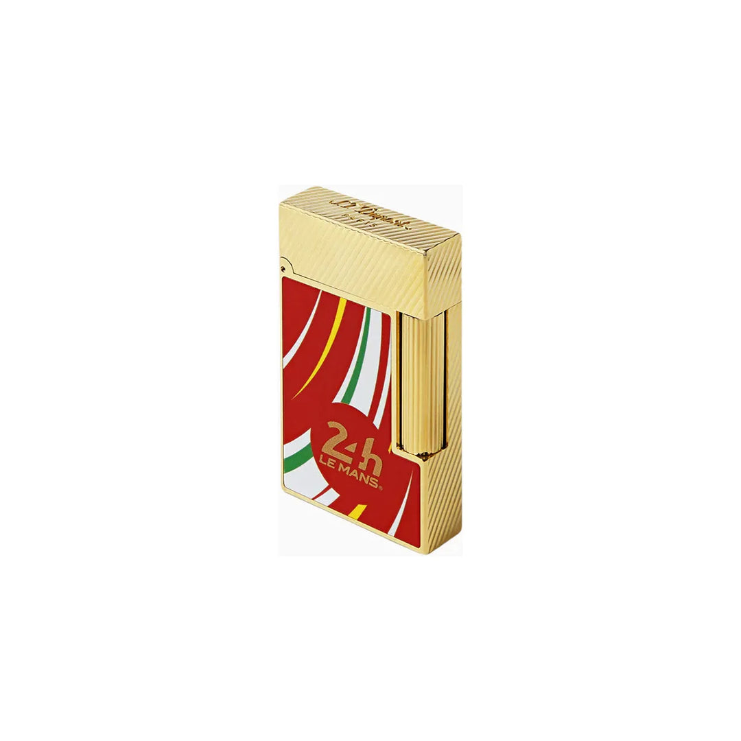 S.T Dupont 24h Du Mans Red/Gold Ligne 2 Cigar Lighter