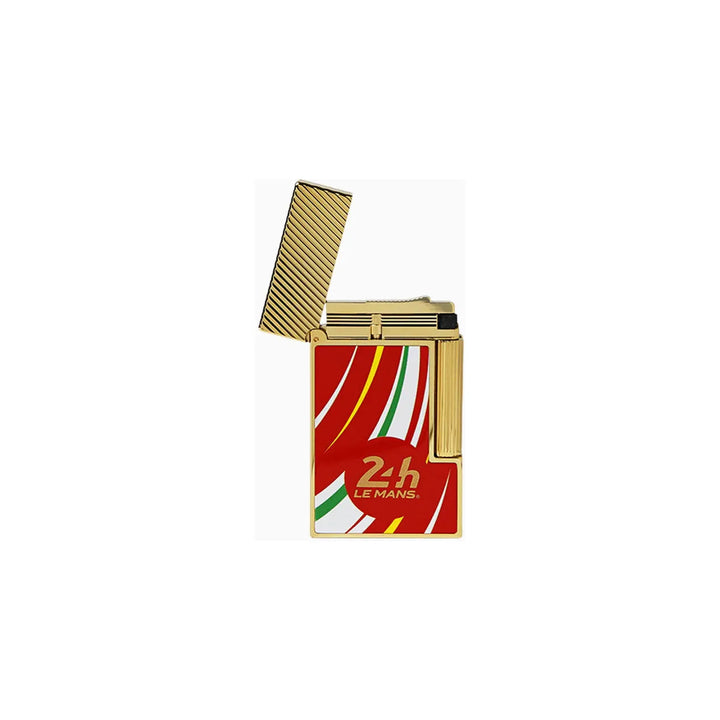 S.T Dupont 24h Du Mans Red/Gold Ligne 2 Cigar Lighter