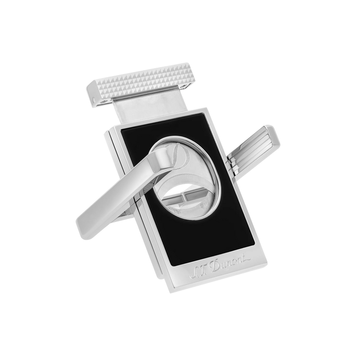 S.T Dupont Black Chrome Cigar Cutter Stand