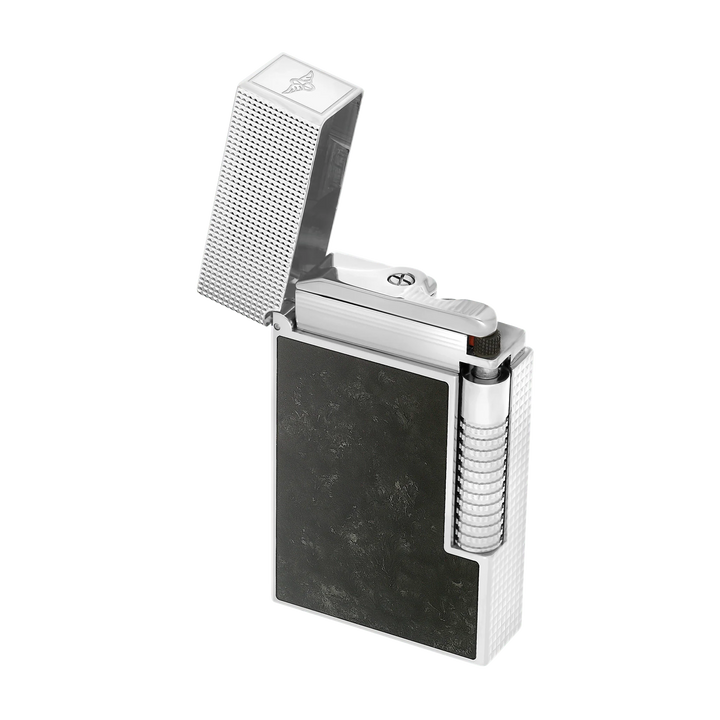 S.T Dupont Cigar Lighter Le Grand Dupont Lacquered Savoir-Faire Popote Black