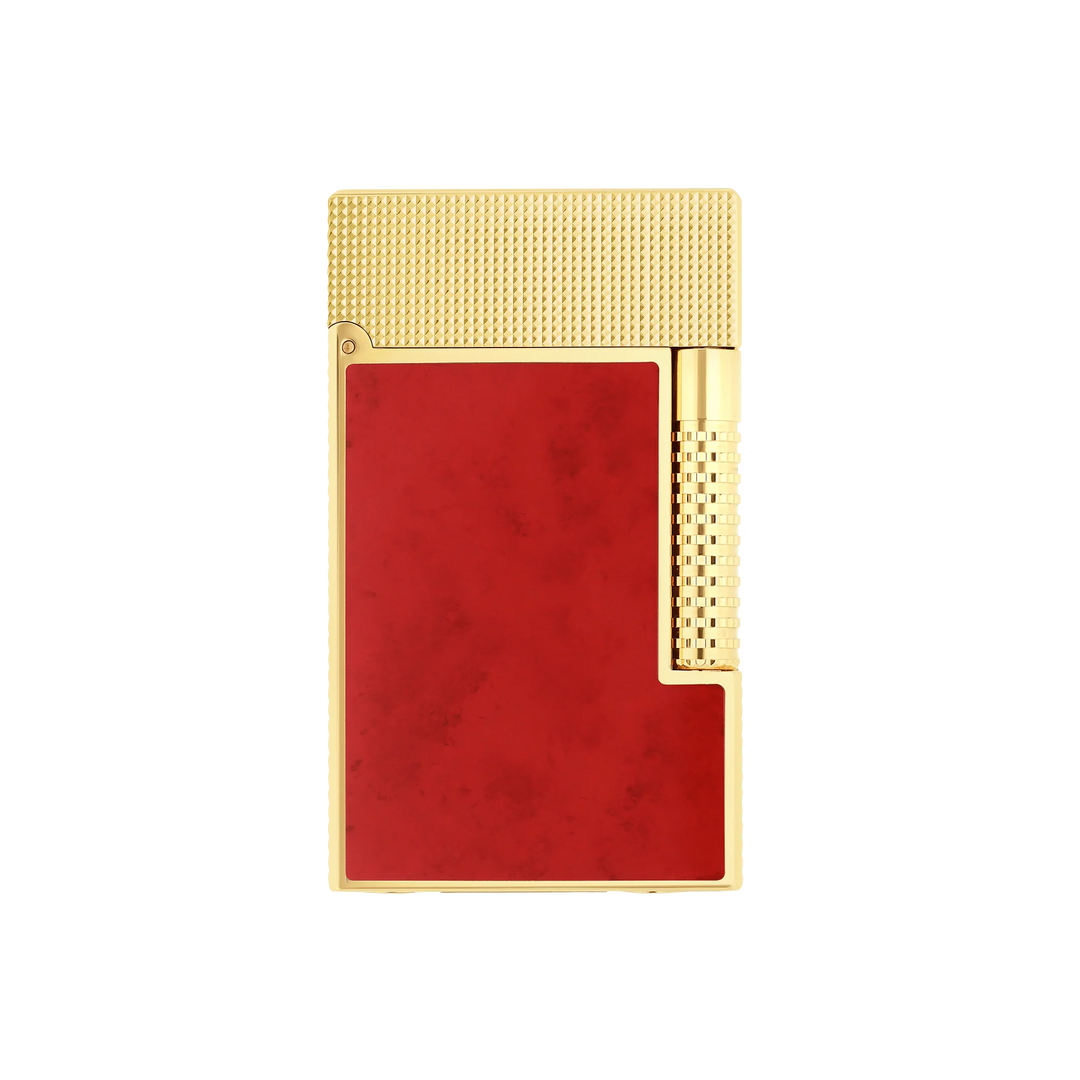 S.T Dupont Cigar Lighter Le Grand Dupont Lacquered Savoir-Faire Popote Red
