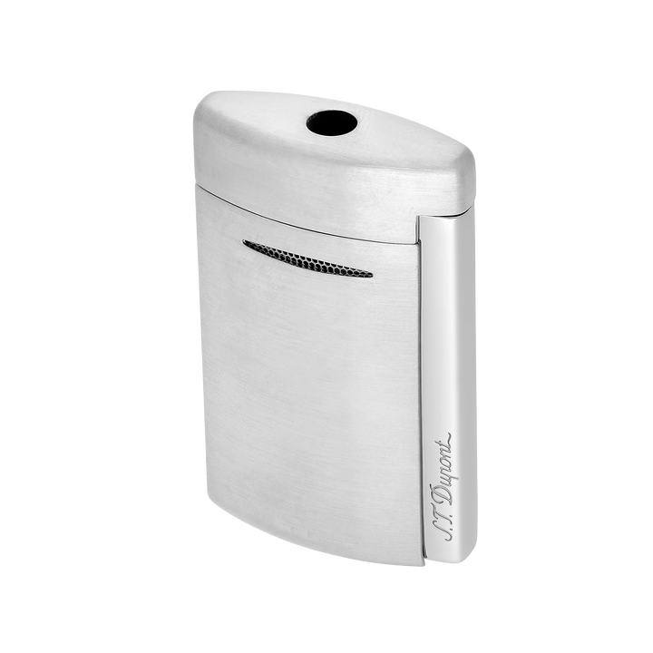 S.T Dupont Cigar Lighter Minijet Brushed Chrome