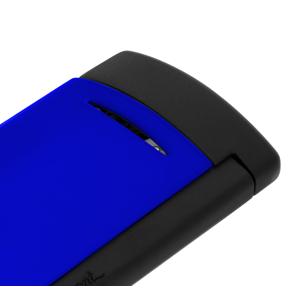 S.T Dupont Cigar Lighter Minijet Fluo Blue