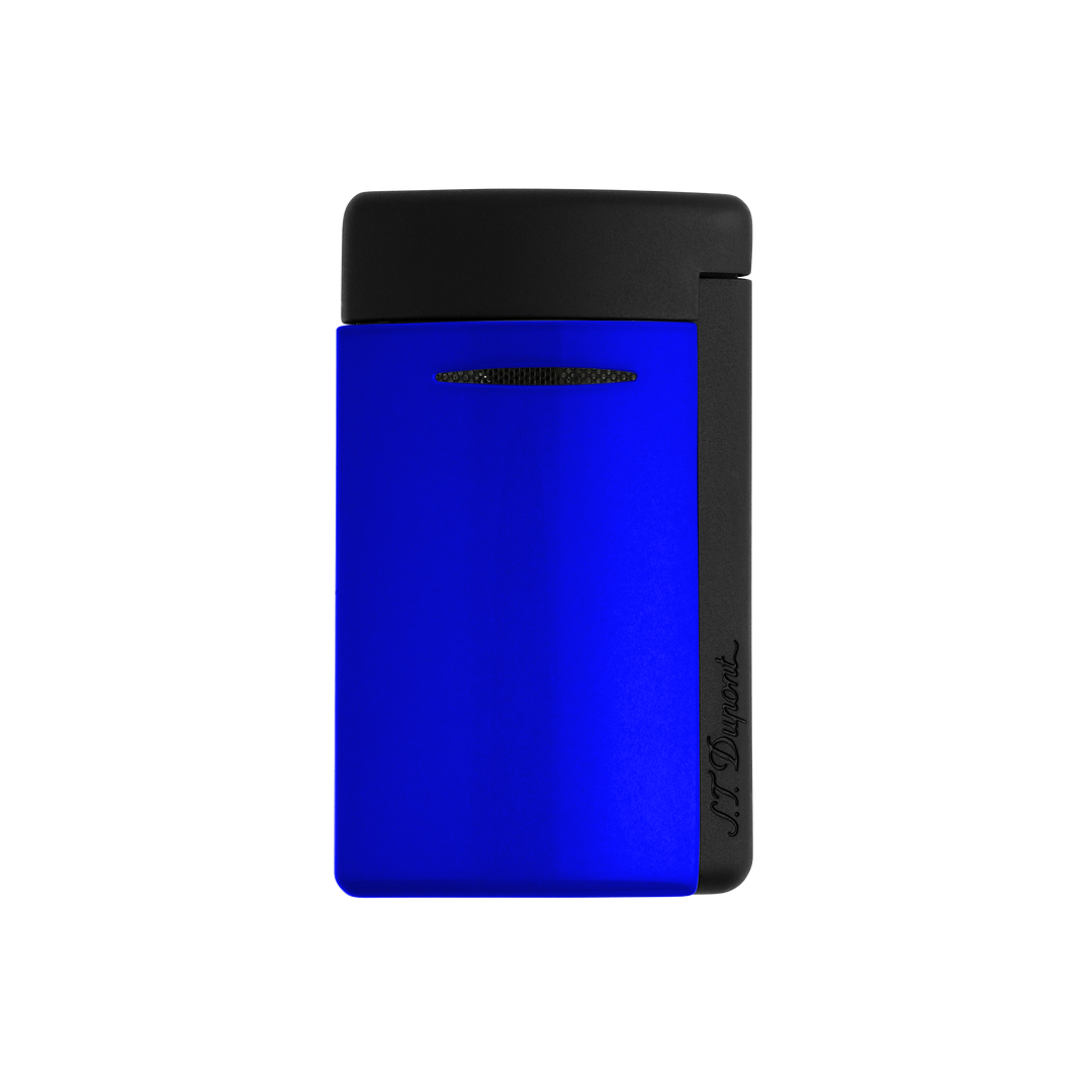 S.T Dupont Cigar Lighter Minijet Fluo Blue